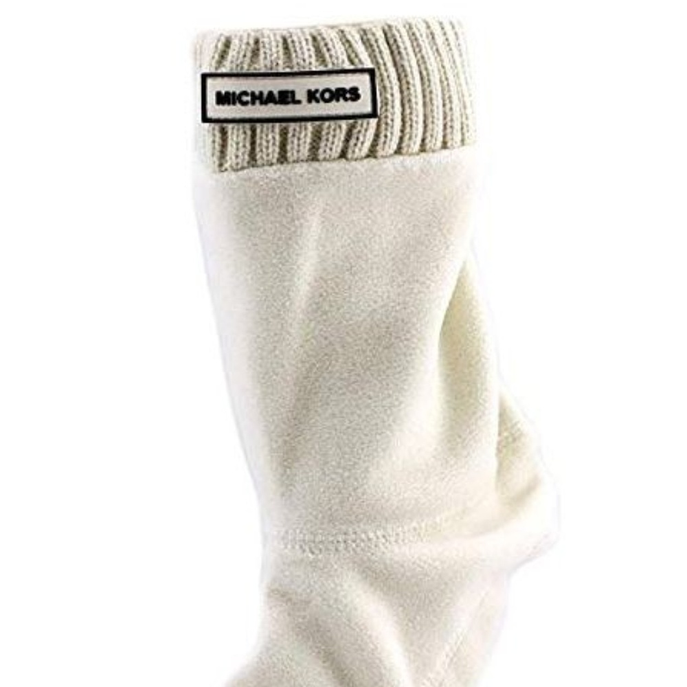*SUMMER SALE* Michael Kors ribbed sock Ivory Vanilla 4570 - Picture 3 of 3